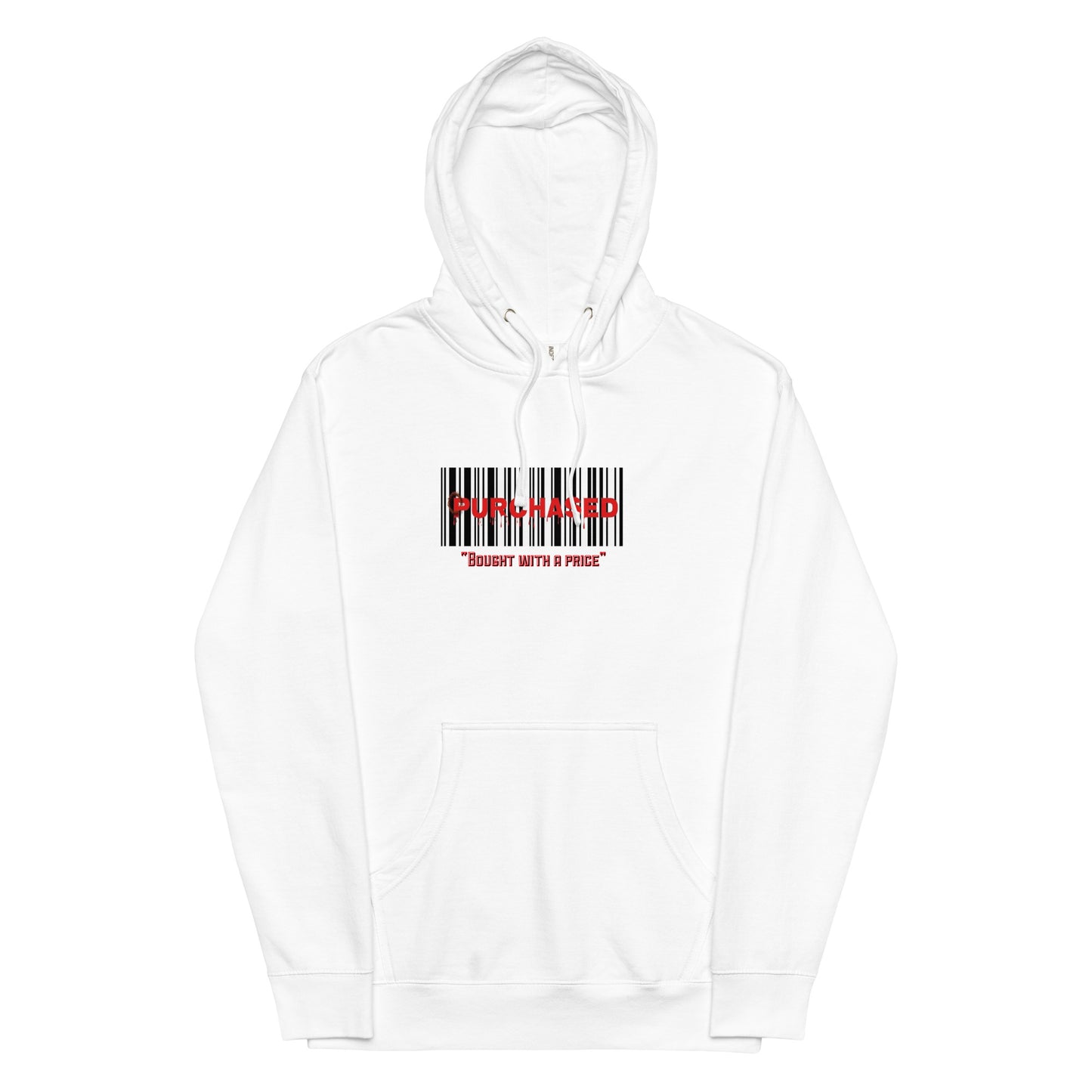 Purchased Unisex midweight hoodie