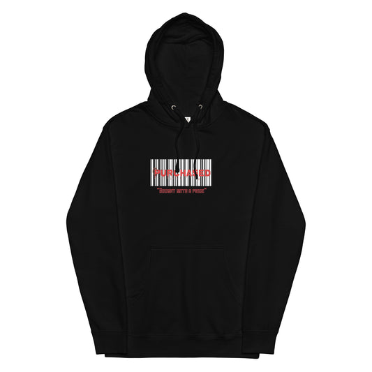 Purchased Unisex midweight hoodie