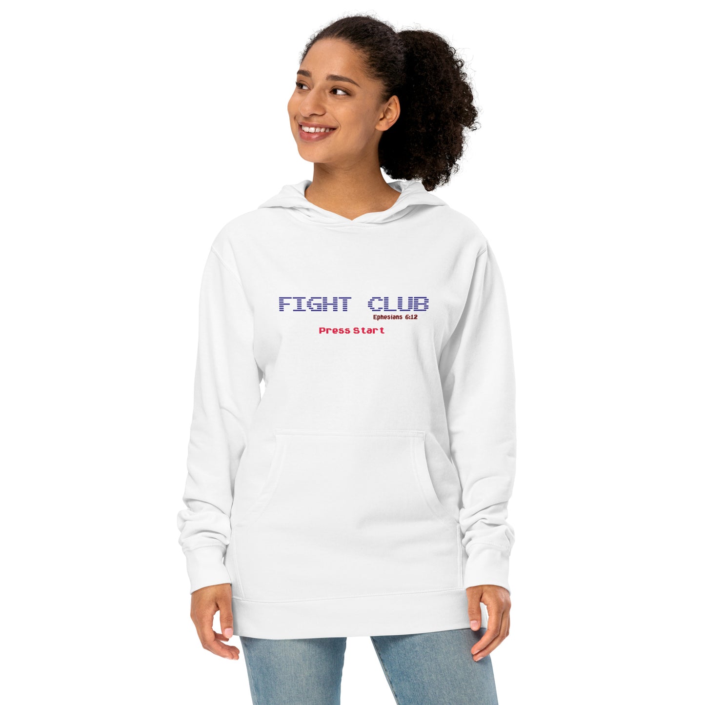 Fight club (Ephes. 6:12) Unisex midweight hoodie