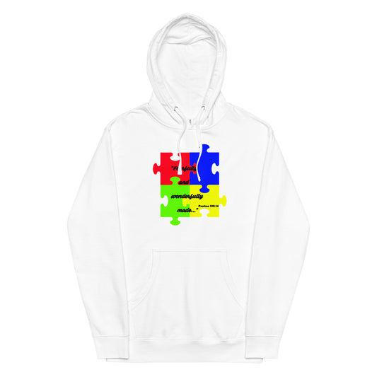 Psalms 139:14 Unisex midweight hoodie